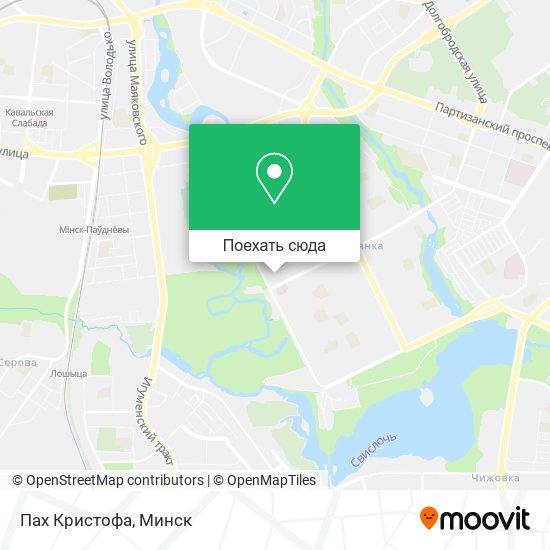 Карта Пах Кристофа