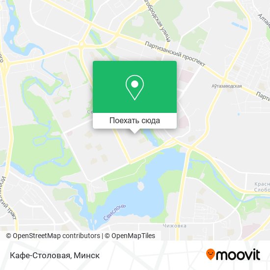 Карта Кафе-Столовая