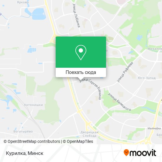 Карта Курилка