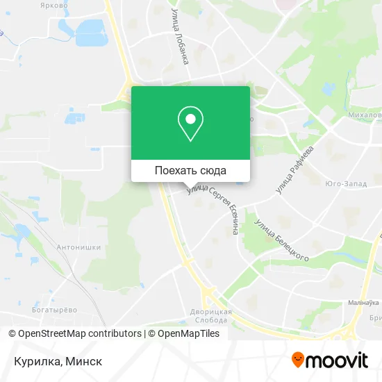 Карта Курилка