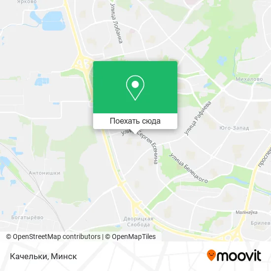 Карта Качельки