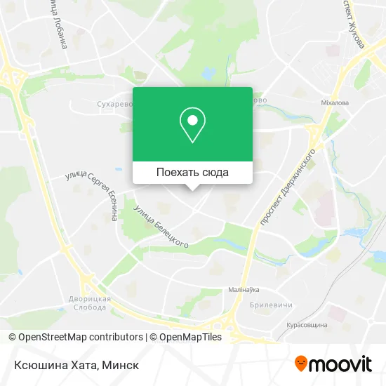 Карта Ксюшина Хата