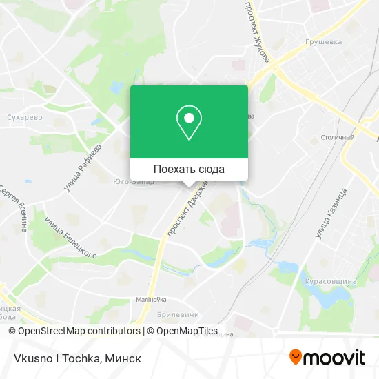 Карта Vkusno I Tochka