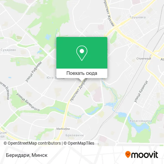 Карта Беридари