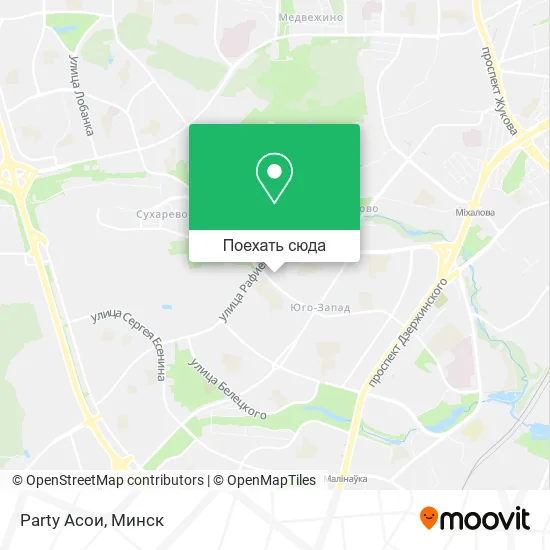 Карта Party Асои