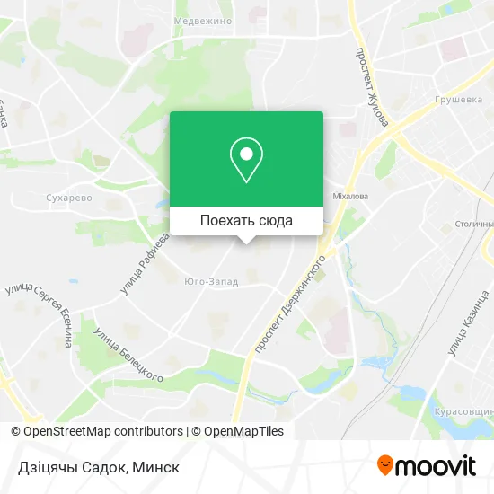 Карта Дзіцячы Садок
