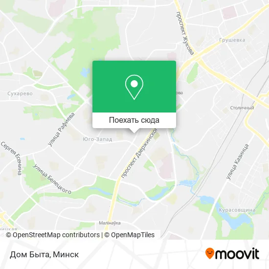 Карта Дом Быта