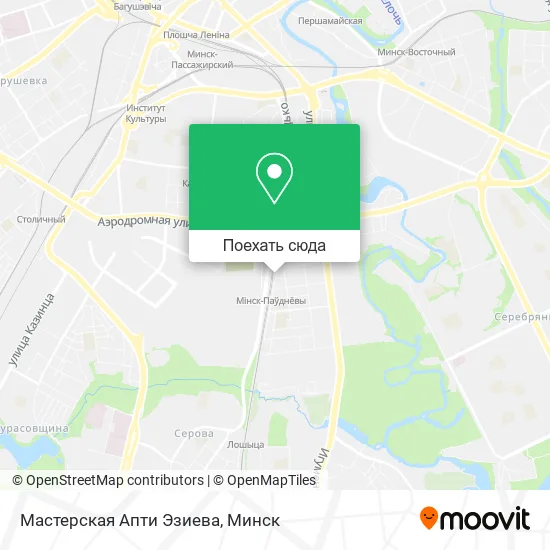Карта Мастерская Апти Эзиева