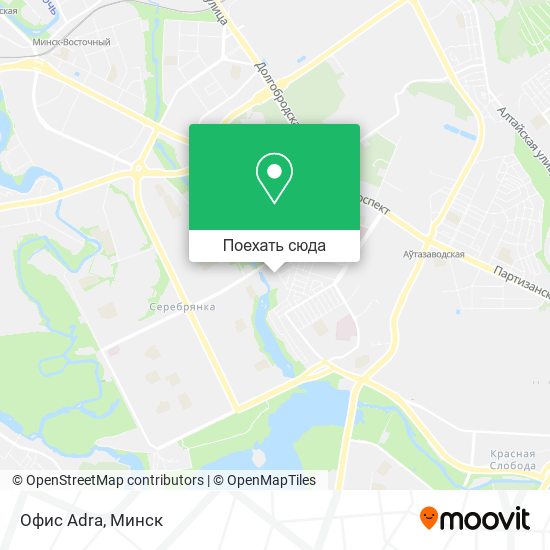 Карта Офис Adra