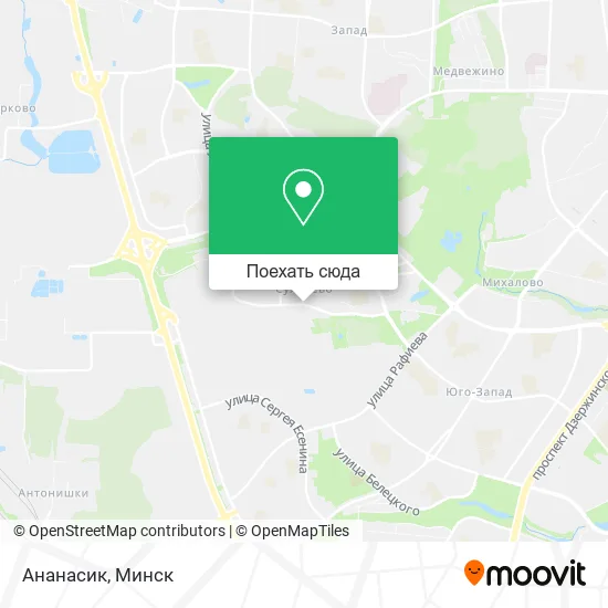 Карта Ананасик