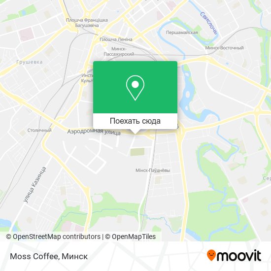 Карта Moss Coffee