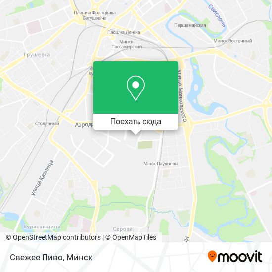 Карта Свежее Пиво