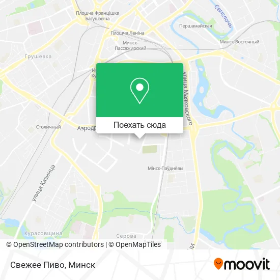 Карта Свежее Пиво