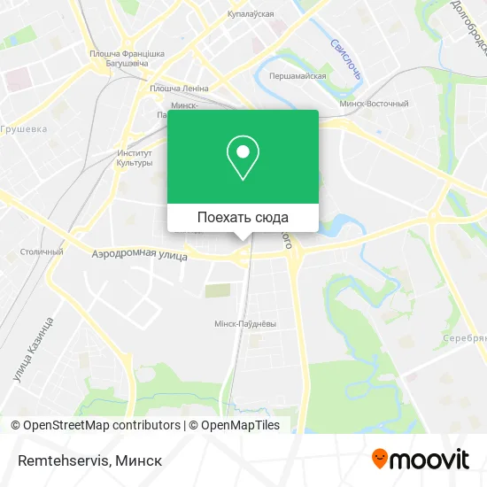 Карта Remtehservis