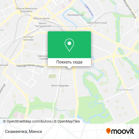 Карта Скамеечка