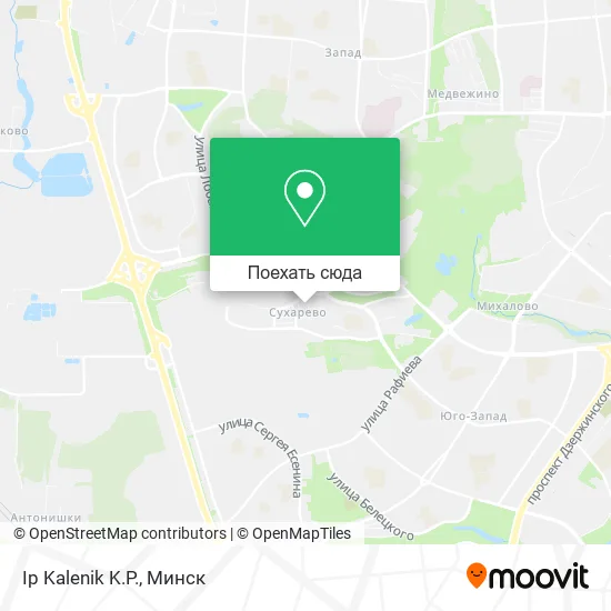 Карта Ip Kalenik K.P.