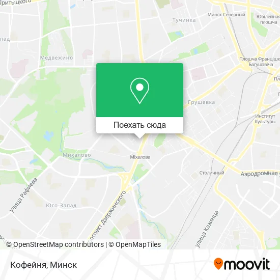 Карта Кофейня