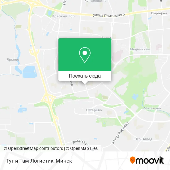 Карта Тут и Там Логистик