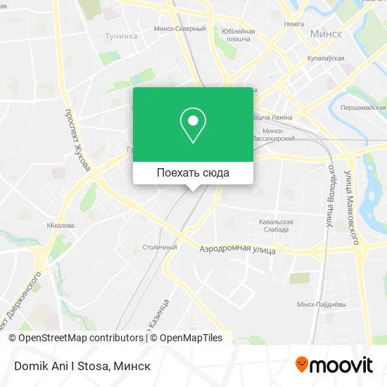 Карта Domik Ani I Stosa