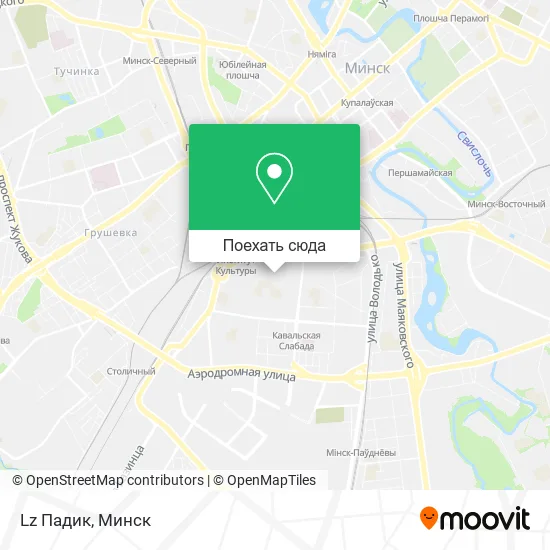 Карта Lz Падик