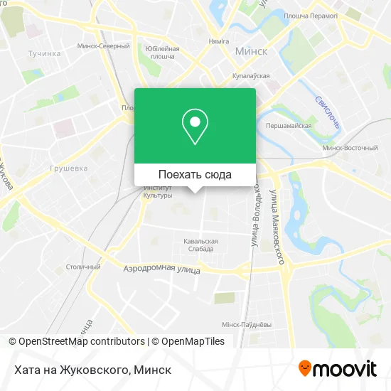 Карта Хата на Жуковского