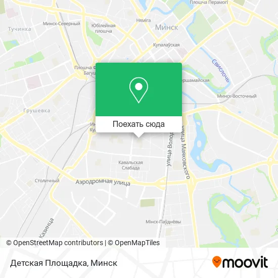 Карта Детская Площадка