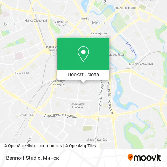 Карта Barinoff Studio