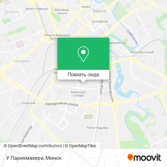 Карта У Парикмахера