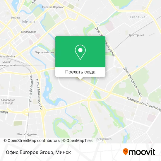 Карта Офис Europos Group