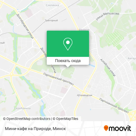 Карта Мини-кафе на Природе