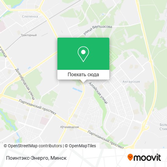 Карта Поинтэкс-Энерго