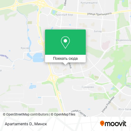 Карта Apartaments D.