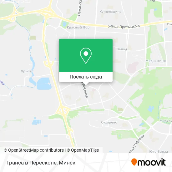 Карта Транса в Перескопе