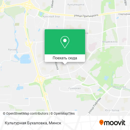 Карта Культурная Бухаловка