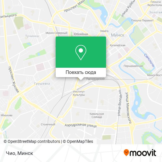 Карта Чио