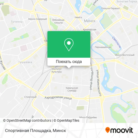 Карта Спортивная Площадка