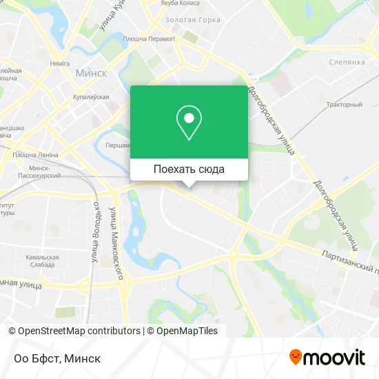 Карта Оо Бфст