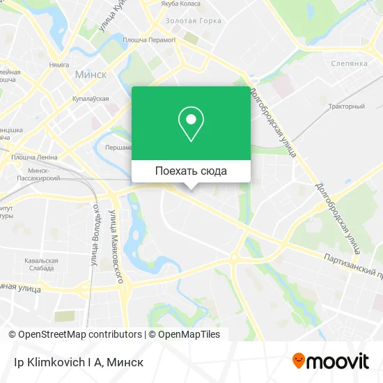 Карта Ip Klimkovich I A