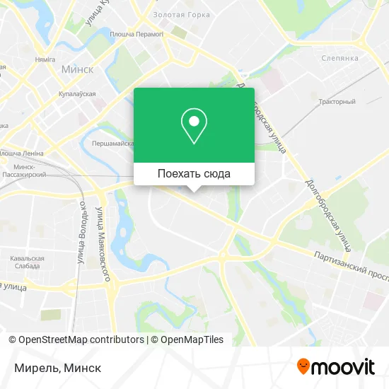 Карта Мирель