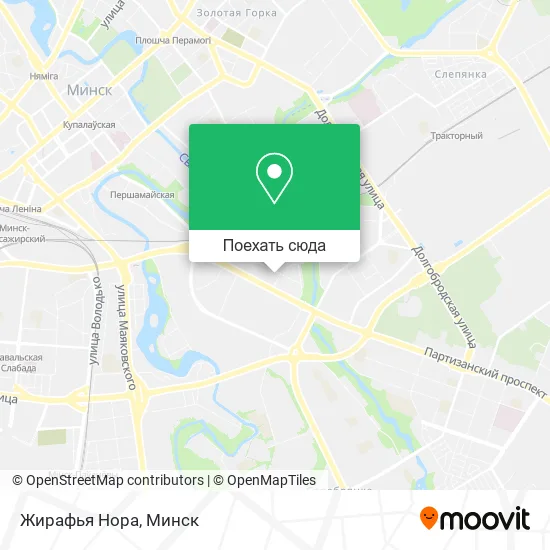Карта Жирафья Нора