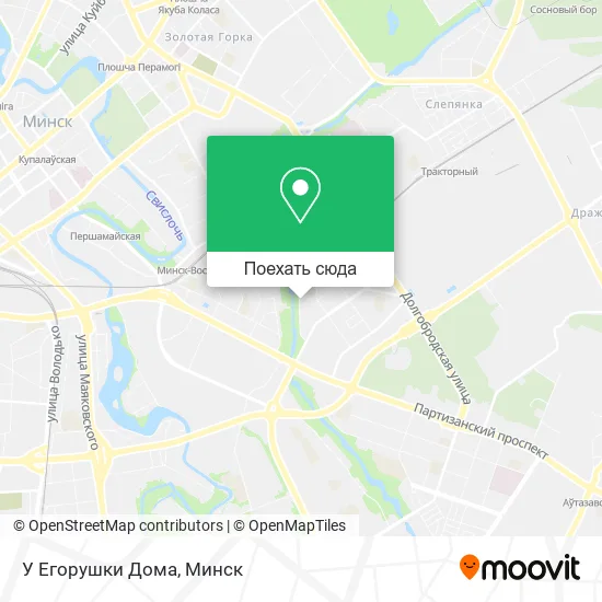 Карта У Егорушки Дома
