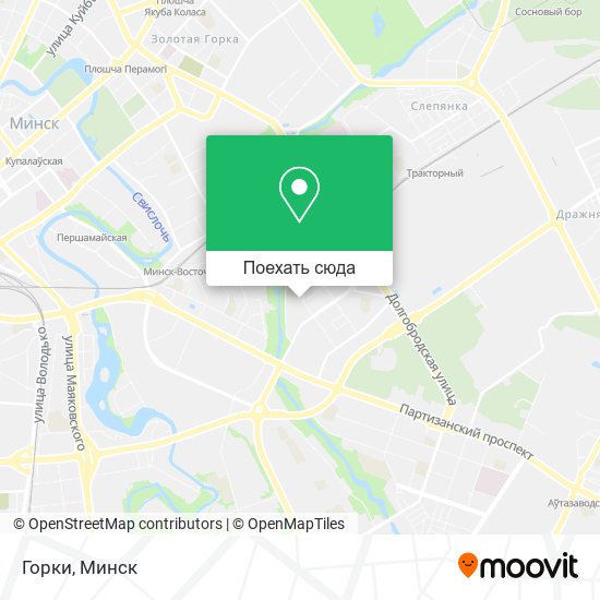 Карта Горки