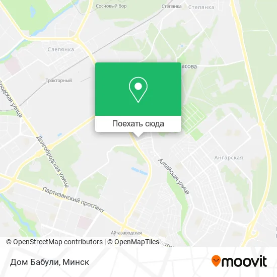 Карта Дом Бабули