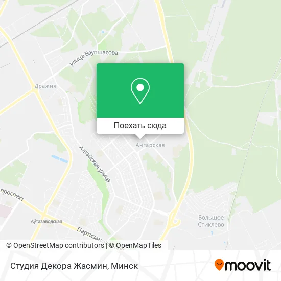 Карта Студия Декора Жасмин