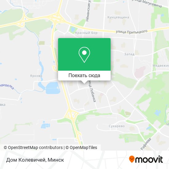 Карта Дом Колевичей