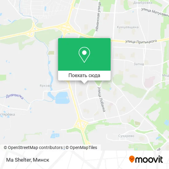 Карта Ma Shelter
