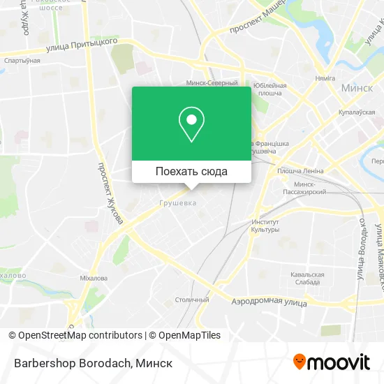 Карта Barbershop Borodach