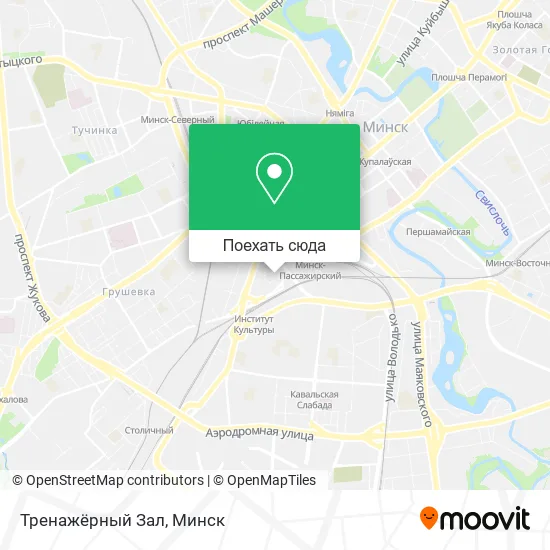 Карта Тренажёрный Зал