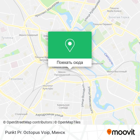 Карта Punkt Pr. Octopus Voip