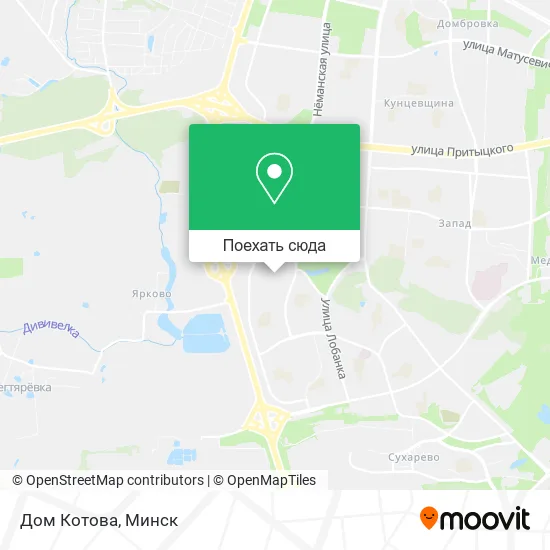 Карта Дом Котова